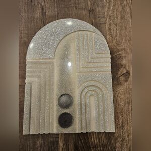 Resin handmade candle holder